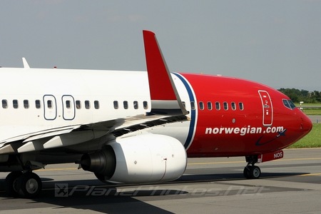 Boeing 737-800 - LN-NOS operated by Norwegian Air Shuttle