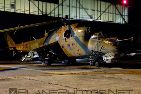 Mil Mi-24D - 0100 operated by Vzdušné sily OS SR (Slovak Air Force)