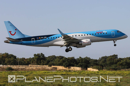Embraer E190STD (ERJ-190-100STD) - OO-JEM operated by Jetairfly
