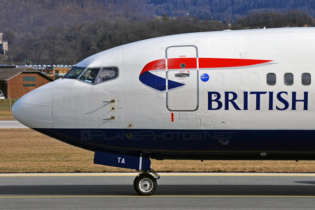 Boeing 737-400 - G-GBTA operated by British Airways