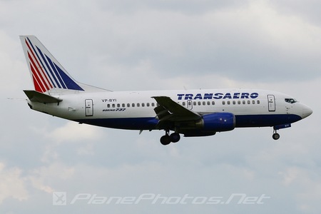 Boeing 737-500 - VP-BYI operated by Transaero Airlines