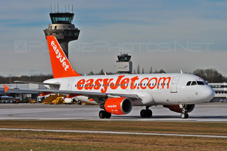 Airbus A319-111 - G-EZAX operated by easyJet