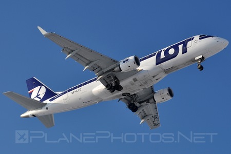 Embraer E175LR (ERJ-170-200LR) - SP-LIO operated by LOT Polish Airlines