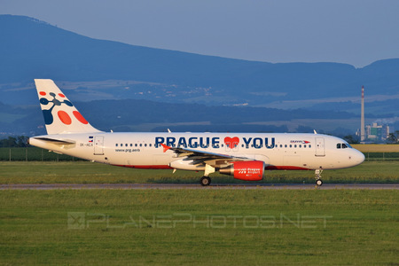 Airbus A320-214 - OK-HCA operated by Travel Service