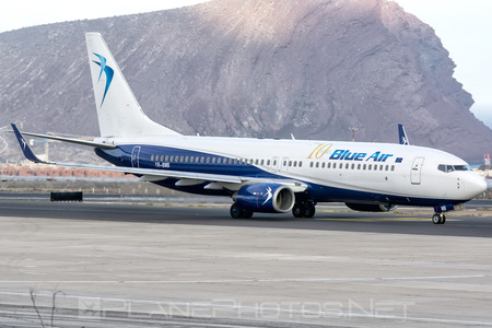 Boeing 737-800 - YR-BMB operated by Blue Air