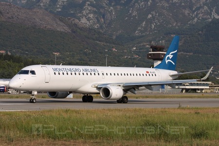 Embraer E195LR (ERJ-190-200LR) - 4O-AOC operated by Montenegro Airlines