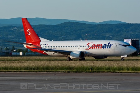 Boeing 737-400 - OM-SAA operated by Samair