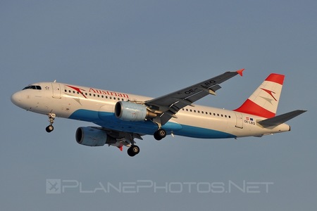 Airbus A320-214 - OE-LBQ operated by Austrian Airlines
