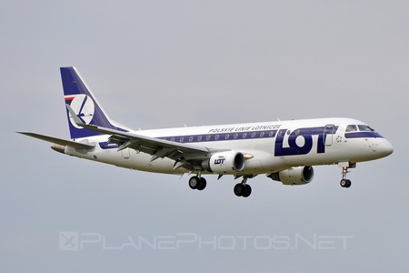 Embraer E175LR (ERJ-170-200LR) - SP-LIM operated by LOT Polish Airlines