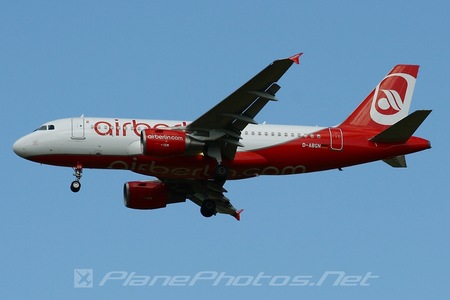 Airbus A319-112 - D-ABGN operated by Air Berlin