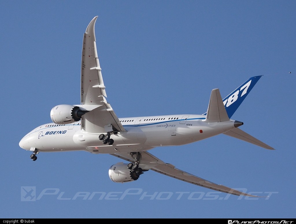 Boeing 787-8 Dreamliner - N7874 operated by Boeing Company #b787 #boeing #boeing787 #dreamliner