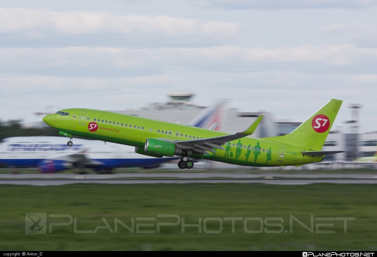 Boeing 737-800 - VP-BND operated by S7 Airlines #b737 #b737nextgen #b737ng #boeing #boeing737