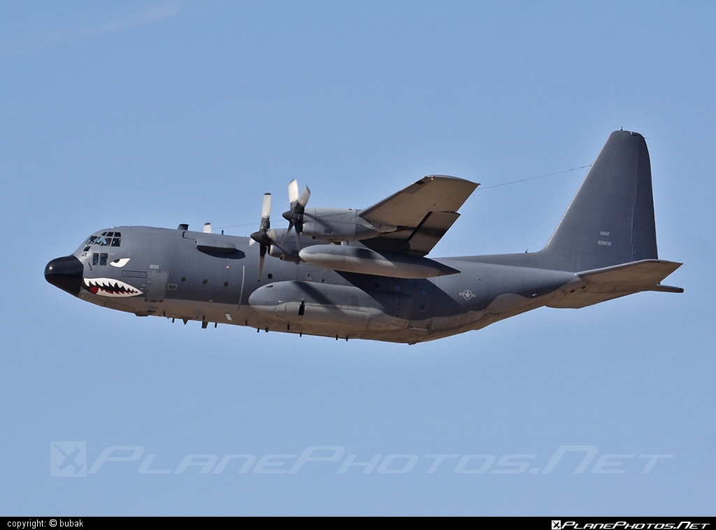 Lockheed C-130E Hercules - 62-1832 operated by US Air Force (USAF) #C130EHercules #c130 #c130hercules #lockheed #lockheedc130 #lockheedc130e #lockheedc130ehercules #lockheedc130hercules #usaf #usairforce