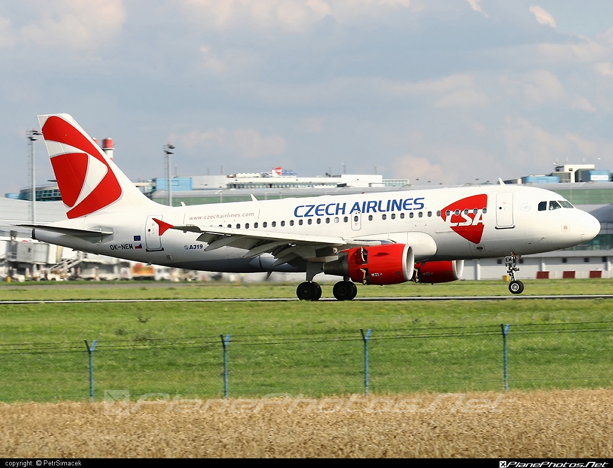 Airbus A319-112 - OK-NEM operated by CSA Czech Airlines #a319 #a320family #airbus #airbus319 #csa #czechairlines