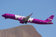 Airbus A321-253N - TF-SKY operated by WOW air