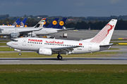 Boeing 737-600 - TS-IOR operated by Tunisair