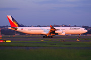 Airbus A340-313 - RP-C3439 operated by Philippine Airlines