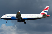Airbus A320-232 - G-EUUK operated by British Airways