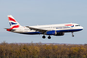Airbus A320-232 - G-EUUA operated by British Airways