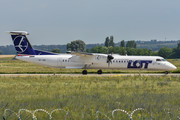 Bombardier DHC-8-Q402 Dash 8 - OY-YBZ operated by LOT Polish Airlines