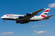 Airbus A380-841 - G-XLEA operated by British Airways