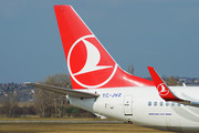 Boeing 737-800 - TC-JVZ operated by Turkish Airlines
