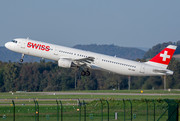 Airbus A321-212 - HB-IOM operated by Swiss International Air Lines