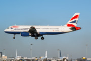 Airbus A320-232 - G-EUUD operated by British Airways