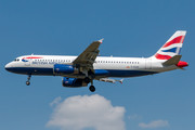 Airbus A320-232 - G-EUUE operated by British Airways