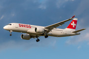 Airbus A220-300 - HB-JCU operated by Swissair