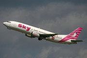 Boeing 737-400 - TC-SKF operated by Sky Airlines