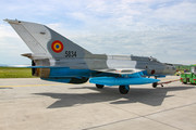 Mikoyan-Gurevich MiG-21MF - 5834 operated by Forţele Aeriene Române (Romanian Air Force)