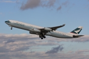 Airbus A340-313E - B-HXA operated by Cathay Pacific Airways