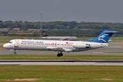 Fokker 100 - 4O-AOP operated by Montenegro Airlines