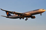 Airbus A340-313 - D-AIFF operated by Lufthansa