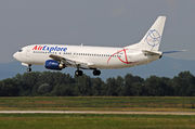 Boeing 737-400 - OM-EEX operated by AirExplore