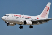 Boeing 737-600 - TS-IOQ operated by Tunisair
