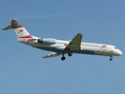 Fokker 100 - OE-LVF operated by Austrian arrows (Tyrolean Airways)