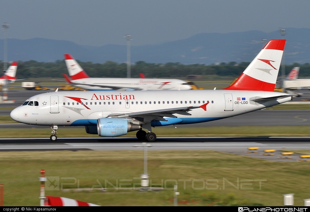 Airbus A319-112 - OE-LDD operated by Austrian Airlines #a319 #a320family #airbus #airbus319 #austrian #austrianAirlines