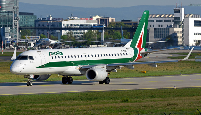 EI-RNC - Embraer E190LR (ERJ-190-100LR) operated by Alitalia