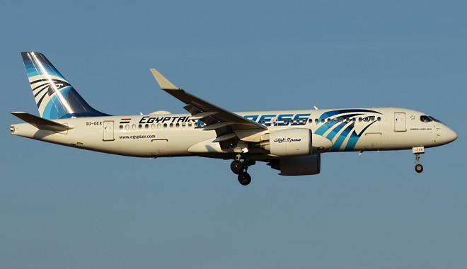 SU-GEX - Airbus A220-300 operated by EgyptAir Express taken by