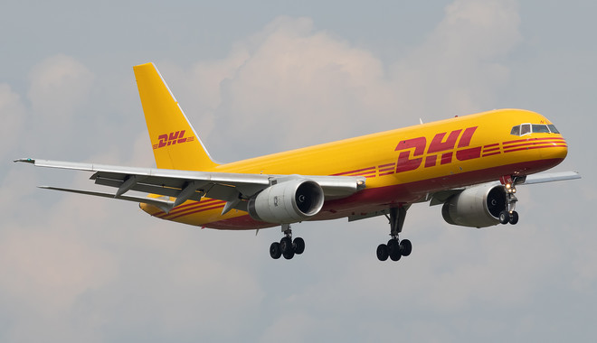 DHLエアオーストリア 757-200PCF OE-LNZ 1/400 DHL Air Austria Boeing 757-200PCF OE-LNZ JC Wings JC4DHL0037