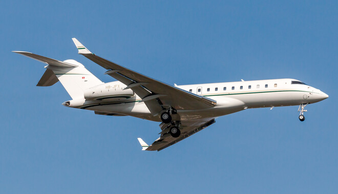 HB-JFX - Bombardier Global 6000 (BD-700-1A10) operated by AIR KING