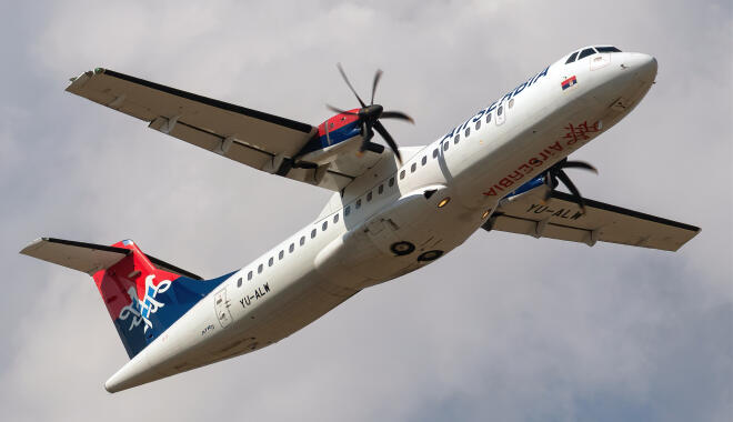 アユマン YU-ALW - ATR 72-600 (72-212A) operated by Air Serbia taken by Adam
