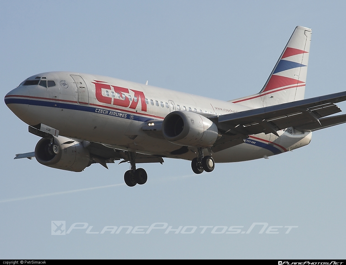 Boeing 737-500 - OK-XGB operated by CSA Czech Airlines #b737 #boeing #boeing737 #csa #czechairlines