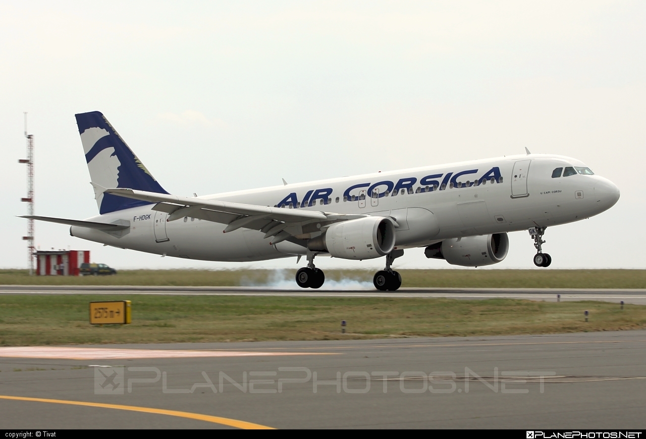 Airbus A320-214 - F-HDGK operated by Air Corsica #a320 #a320family #airbus #airbus320
