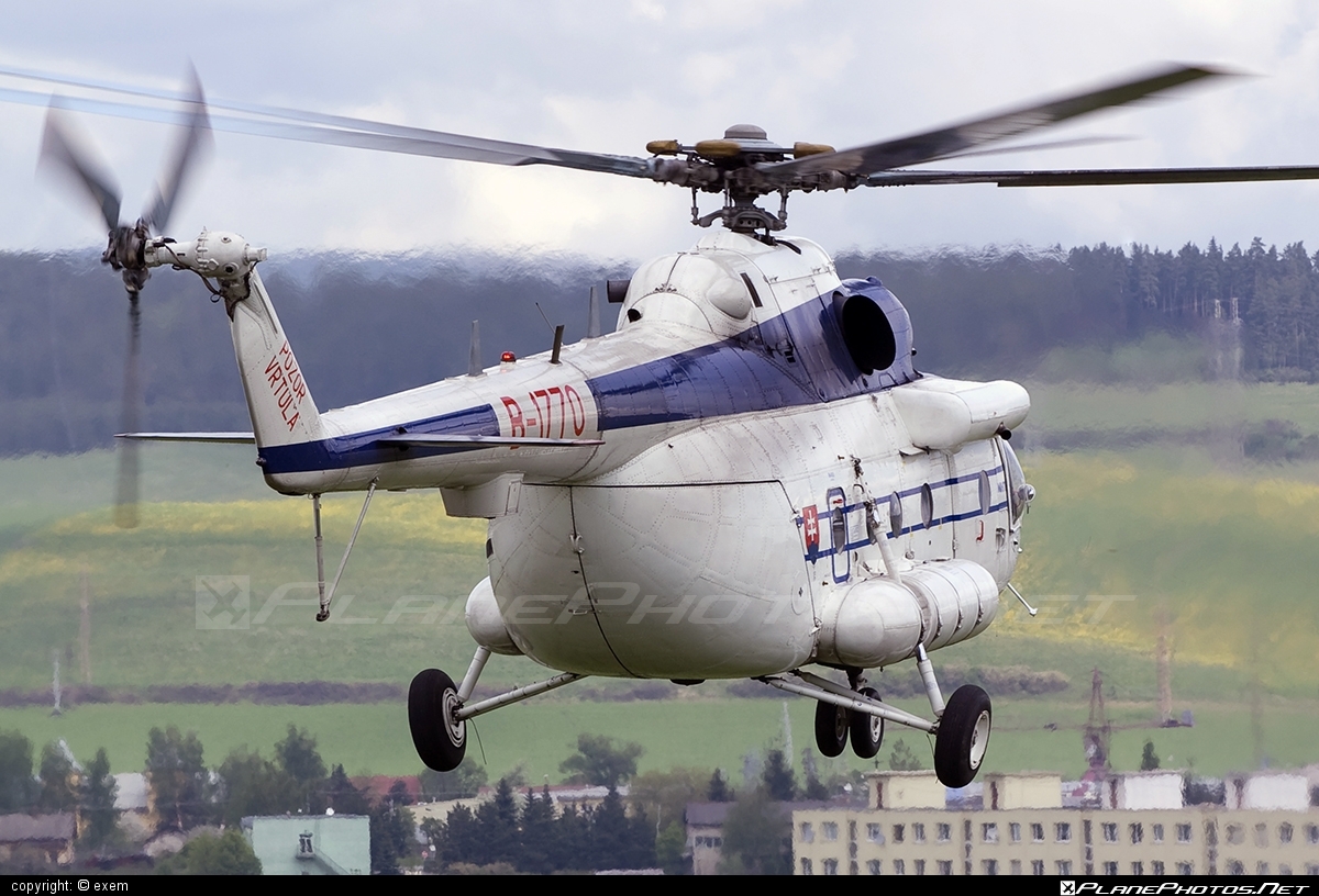 Mil Mi-171 - B-1770 operated by Letecký útvar MV SR (Slovak Government Flying Service) #SlovakGovernmentFlyingService #leteckyutvarMVSR #mi171 #mil #mil171 #milhelicopters