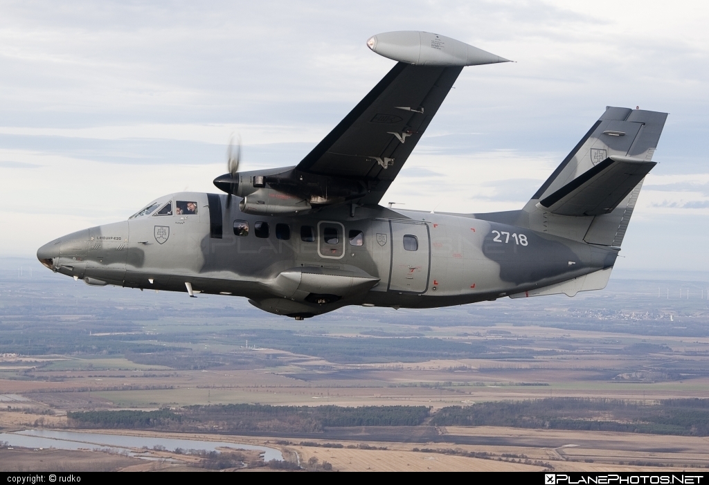 Let L-410UVP-E20 Turbolet - 2718 operated by Vzdušné sily OS SR (Slovak Air Force) #L410 #L410Turbolet #L410uvpe20 #L410uvpe20Turbolet #let #slovakairforce #turbolet #vzdusnesilyossr