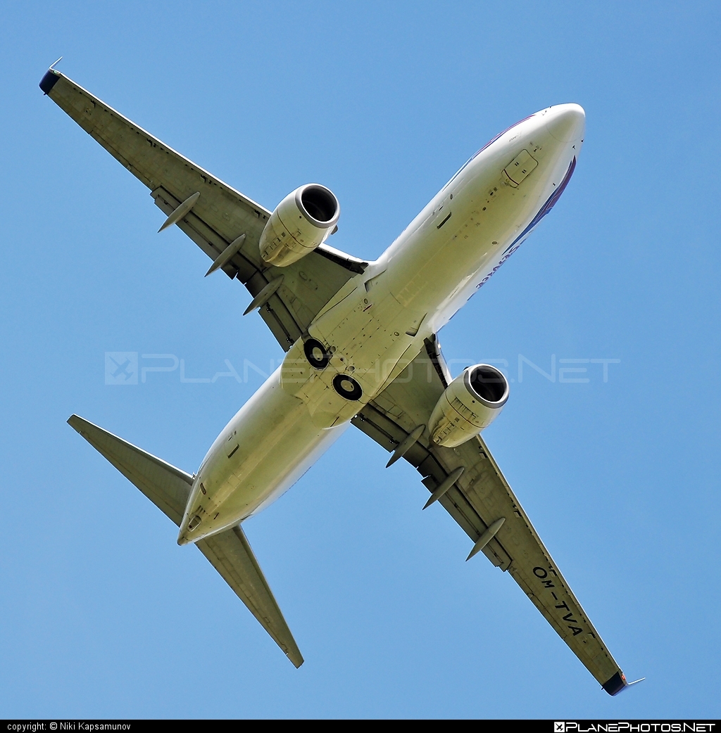 Boeing 737-800 - OM-TVA operated by Travel Service #b737 #b737nextgen #b737ng #boeing #boeing737 #travelservice