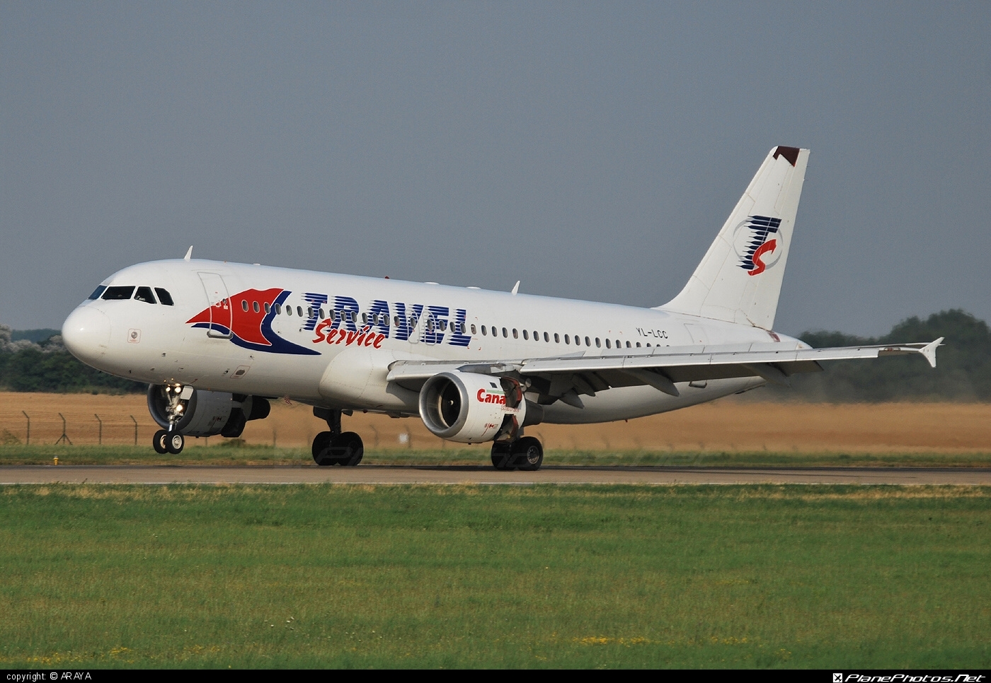 Airbus A320-211 - YL-LCC operated by Travel Service #a320 #a320family #airbus #airbus320 #travelservice